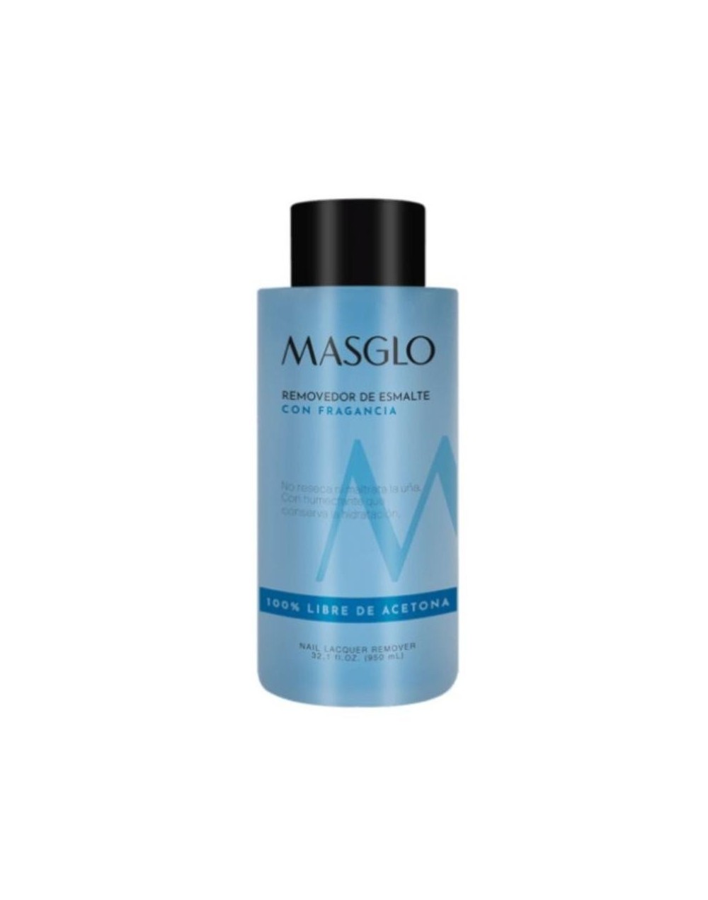 MASGLO REMOVEDOR DE ESMALTE CON FRAGANCIA 950ML