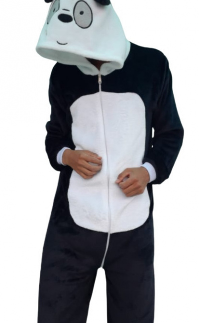 Pijama kirugumi panda talla 2-4