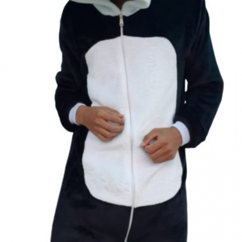 Pijama kirugumi panda talla 2-4