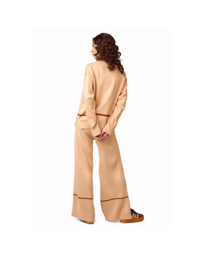 MMC870M09 Sueter Lauren Color Almendra/Terracota Talla S/M