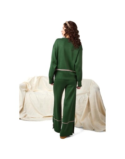 MMP869M15 Pantalon Lauren Color Verde Beige Talla SM y ML