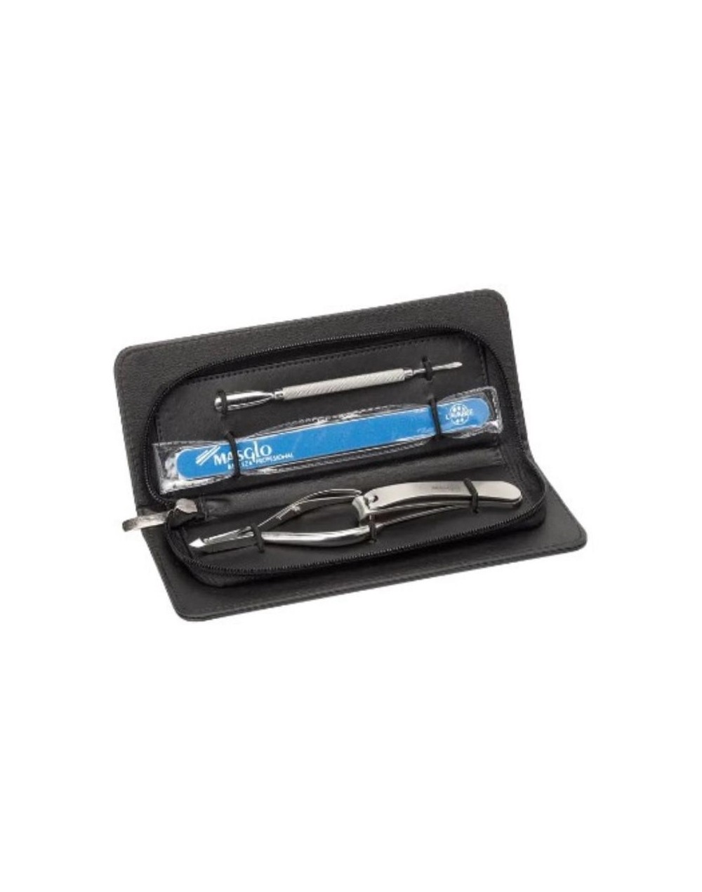 MASGLO KIT PERSONAL DE HERRAMIENTAS PARA MANICURE Y PEDICURE