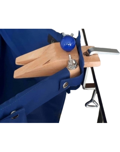 Astillero con recolector de limalla para joyeros. ( Guarda Limalla)
