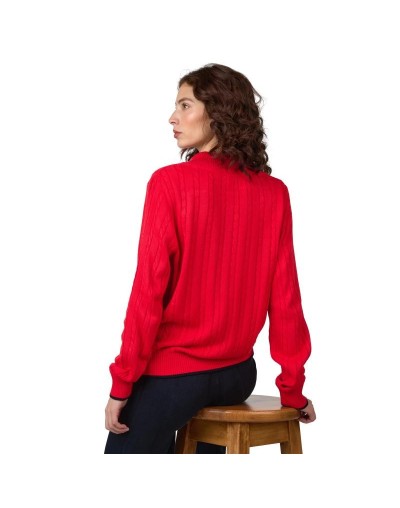 MMC754M18 Camisero Cuello Alto Color Rojo Talla  XS SM y ML