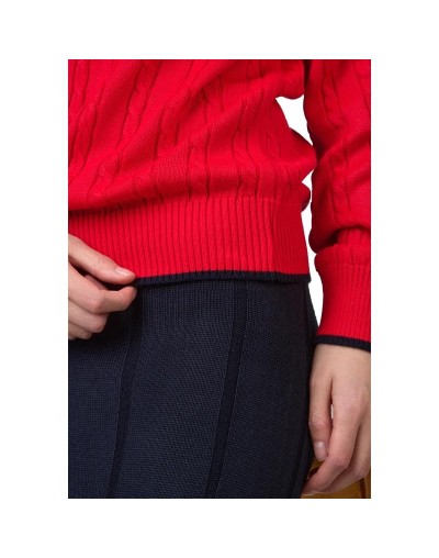 MMC754M18 Camisero Cuello Alto Color Rojo Talla  XS SM y ML