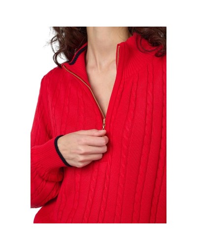 MMC754M18 Camisero Cuello Alto Color Rojo Talla  XS SM y ML