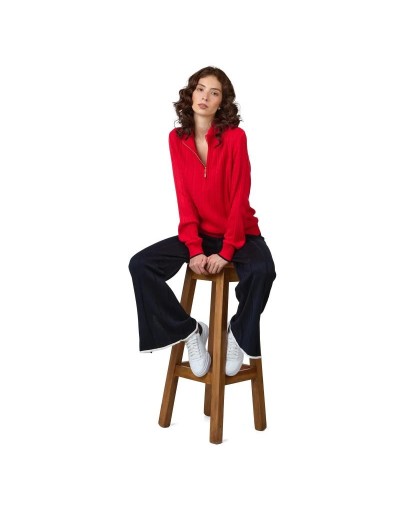 MMC754M18 Camisero Cuello Alto Color Rojo Talla  XS SM y ML