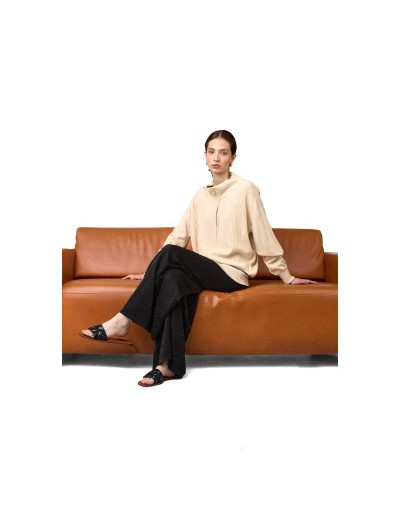 OMA862M09 Saco Ashley Color Beige Talla SM y ML