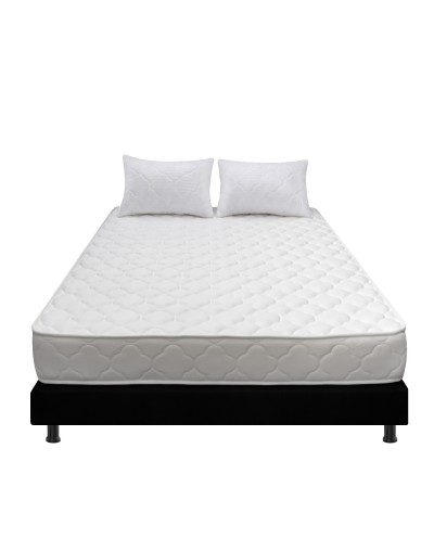 Colchón Doble Ultraflex  Base Cama Dividida  Almohada