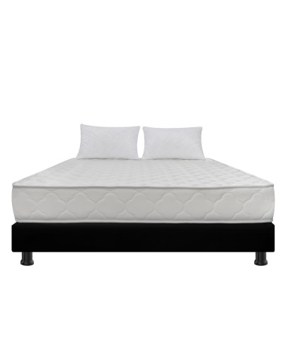 Colchón Doble Ultraflex  Base Cama Dividida  Almohada