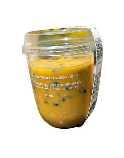 Cucharable vegano de arroz y quinoa con leche condensada de almendras