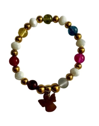 Pulsera Dama Chacras y signo zodiacal