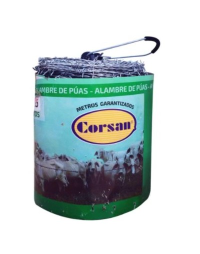 ALAMBRE DE PUAS GALV. C14.5 X 135 MTS