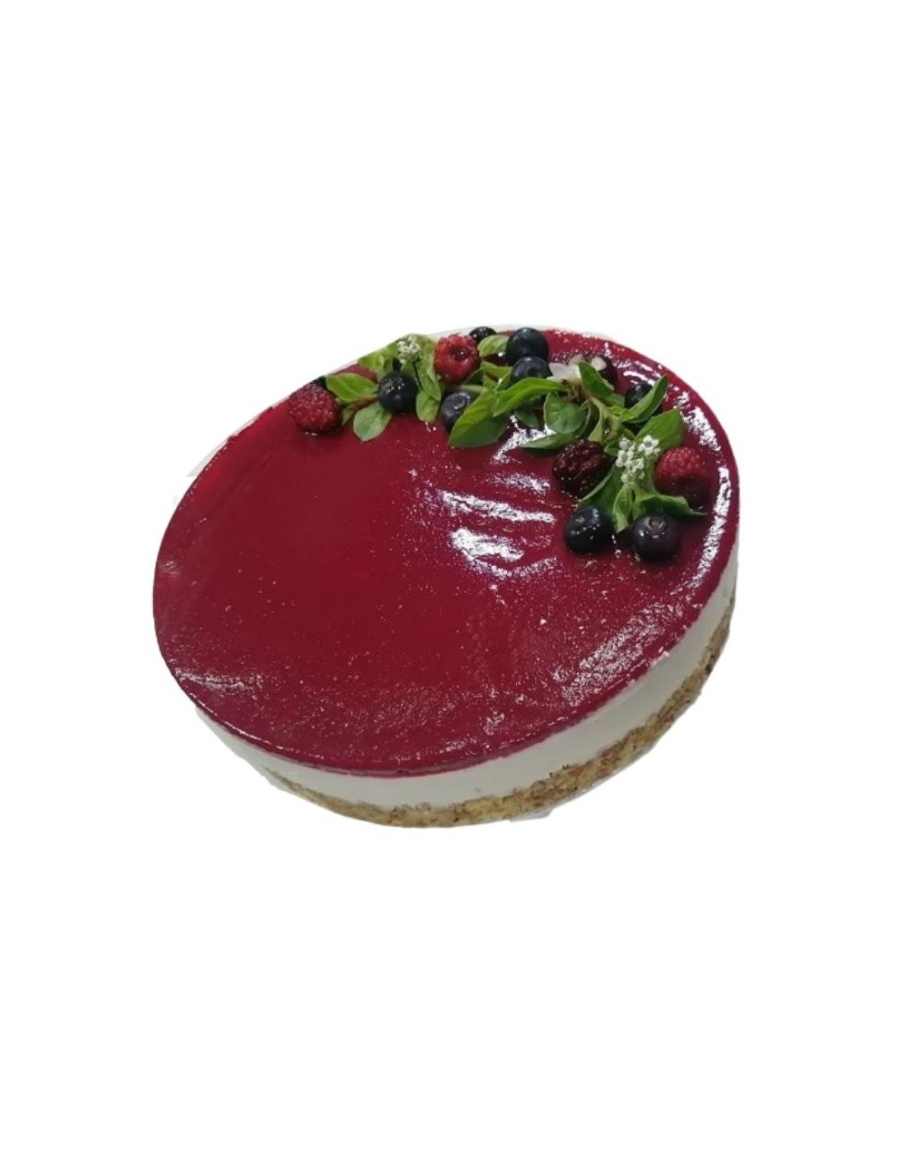 Cheesecakes guanabana y moras vegano