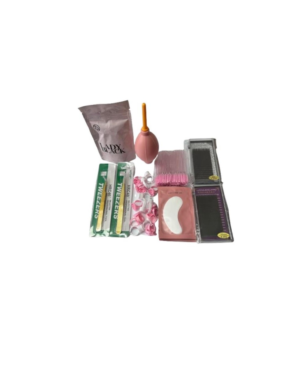 KIT BASICO PARA EXTENSION DE PESTAÑAS PELO APELO