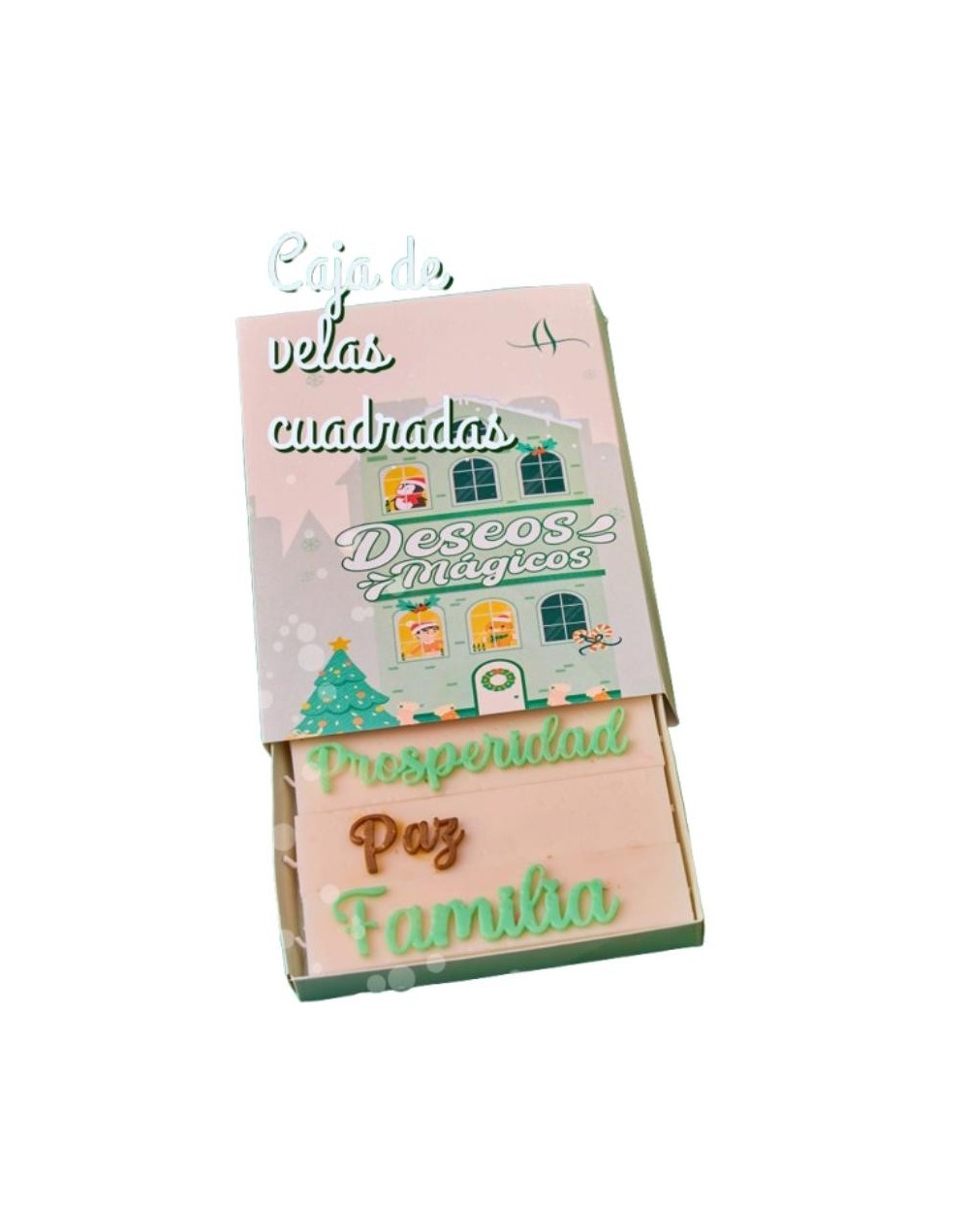 Caja de Velas Cuadradas