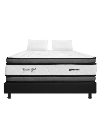 Colchón Sencillo Wonderful  Base Cama Entera