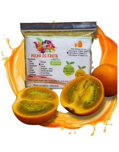 Pulpa de Fruta 120 gramos Frutikas