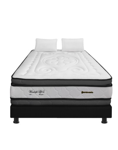 Colchón Doble Wonderful  Base Cama Dividida