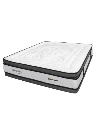 Colchón Doble Wonderful  Base Cama Dividida