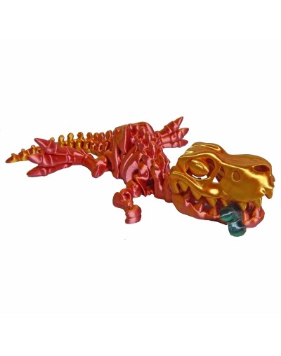 Dinosaurio T-rex skeleton impreso en 3D