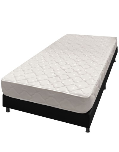 Colchón Sencillo Multisleep  Base Cama Entera  Almohadas