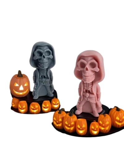 Vela Calavera Rockera