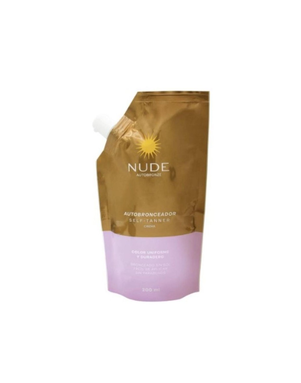 Nude autobronceador DOYPACK crema 200ml