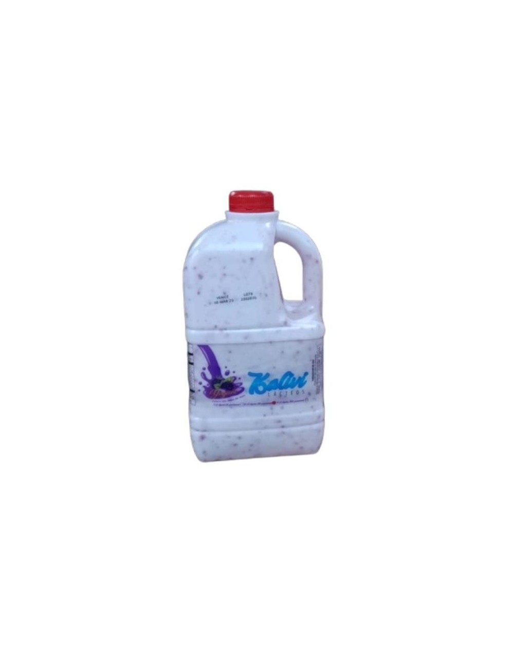 Yogurt natural con dulce de frutas  4 litros Productos Alimenticios  Wapri