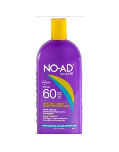 NOAD SUN CARE SUNSCREEN LOTION 60SPF 473ML