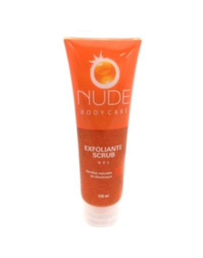 Nude body care exfoliante scrub gel 120ml