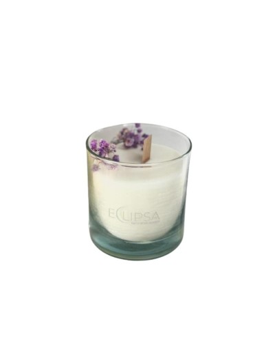 Vela Trendy de Lavanda | Decoración Natural y Aromática – Eclipsa