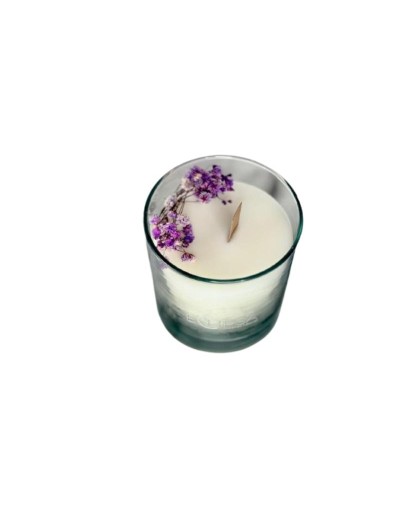 Vela Trendy de Lavanda | Decoración Natural y Aromática – Eclipsa