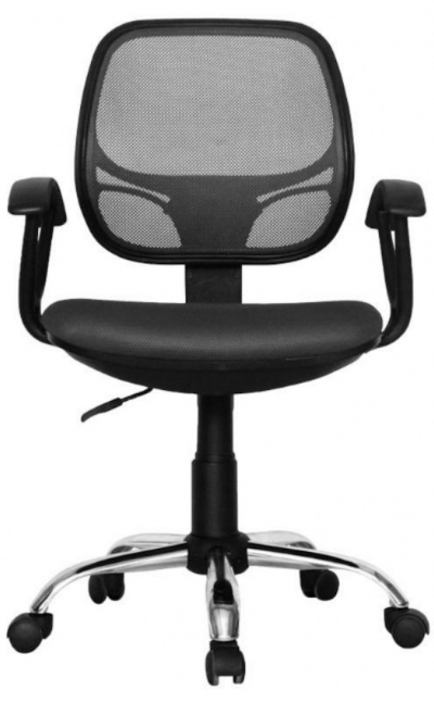 Silla ejecutiva mali base cromo negro sillas de oficina muebles 4office