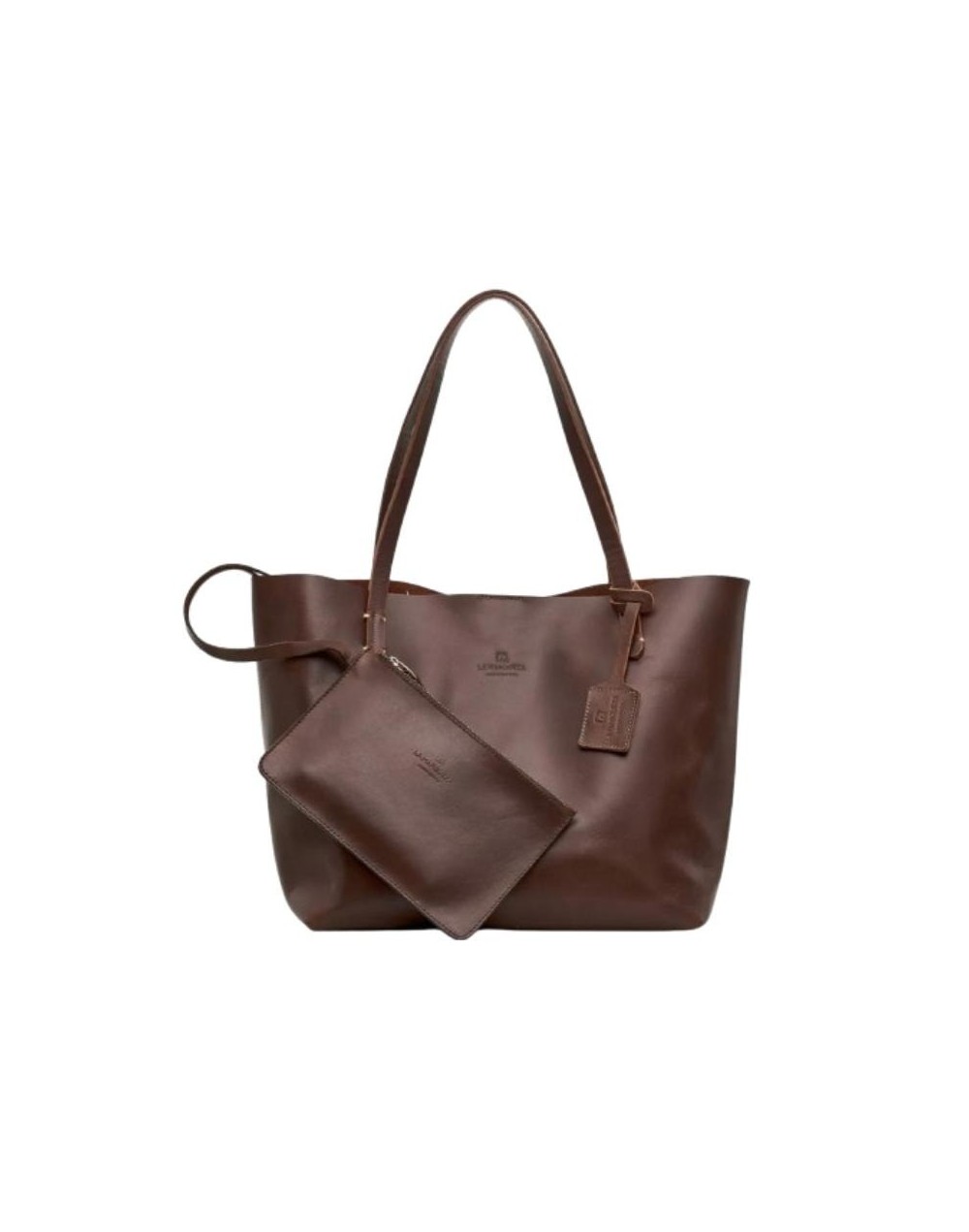Classic Handbag Dark Chocolate Talla M