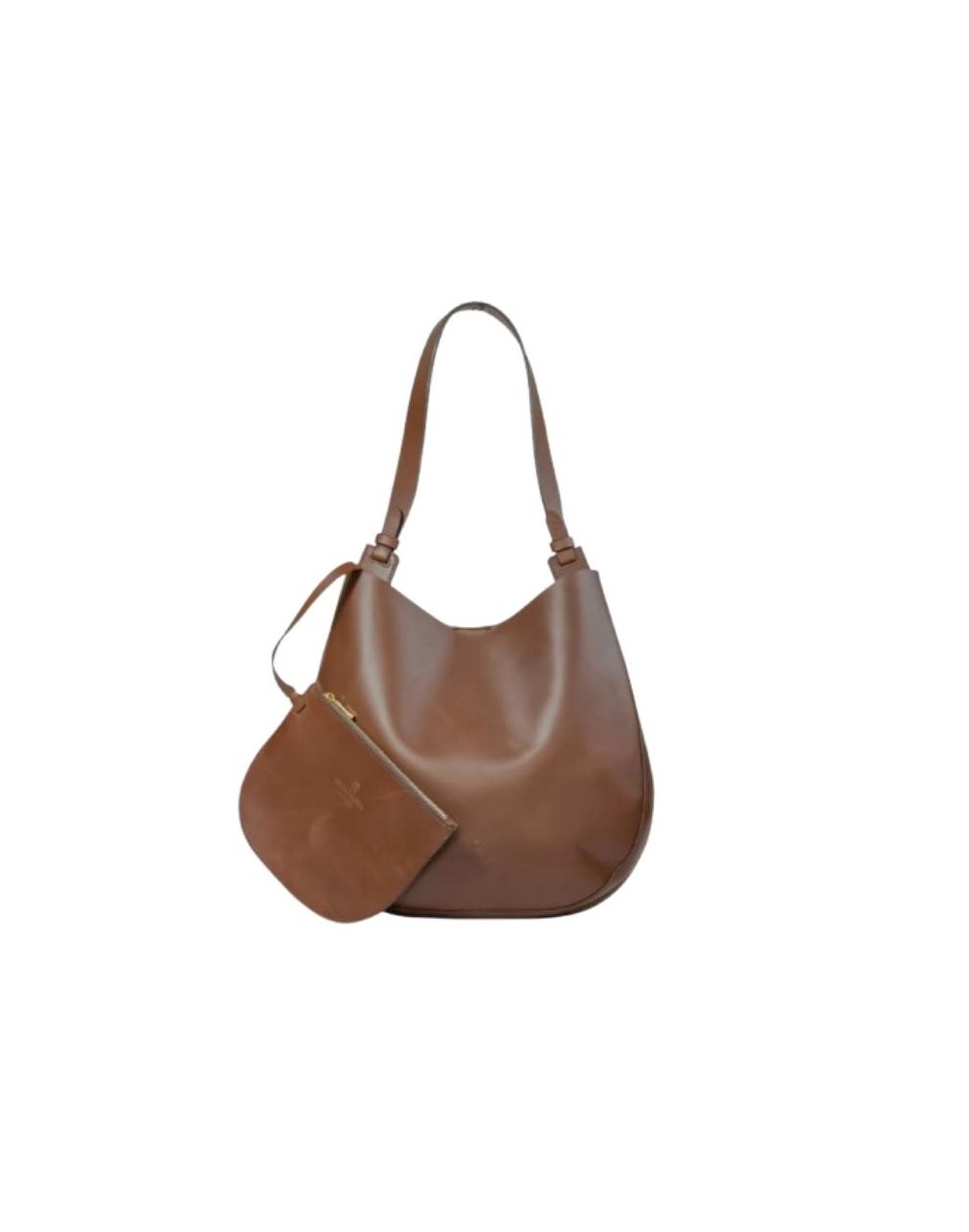 Saddle Handbag Dark Chocolate