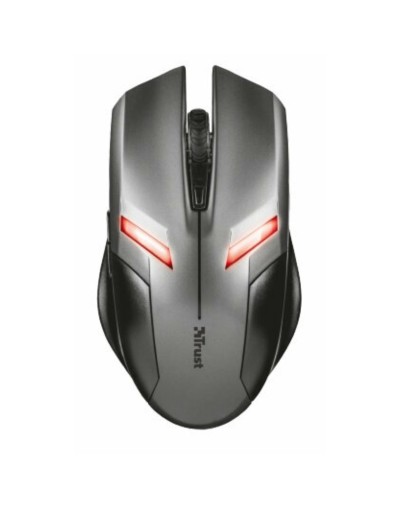Mouse Gamer Alámbrico TRUS ZIBA Negro Gris DESCUENTO