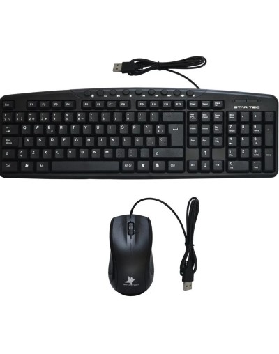 Combo alámbrico USB teclado  mouse DESCUENTO