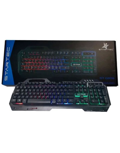 Combo Gamer STARTEC teclado y mouse retro iluminadoDESCUENTO