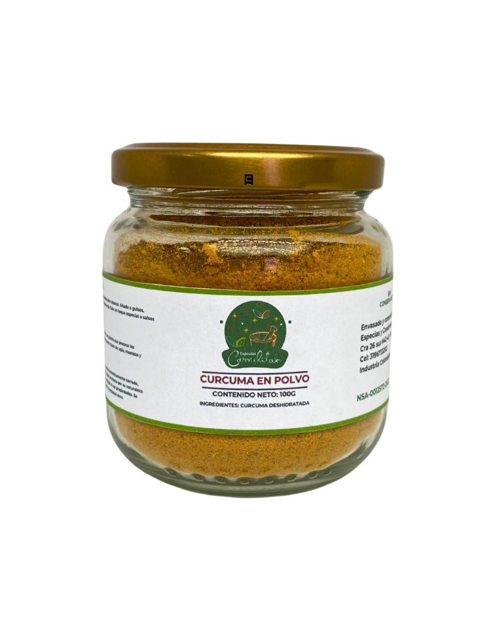 Cúrcuma x 100 gramos
