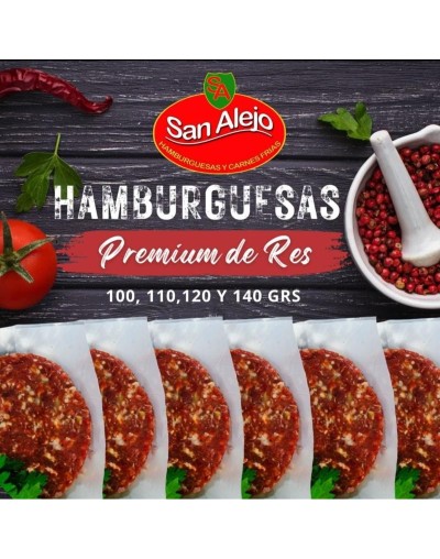 Hamburguesa de res