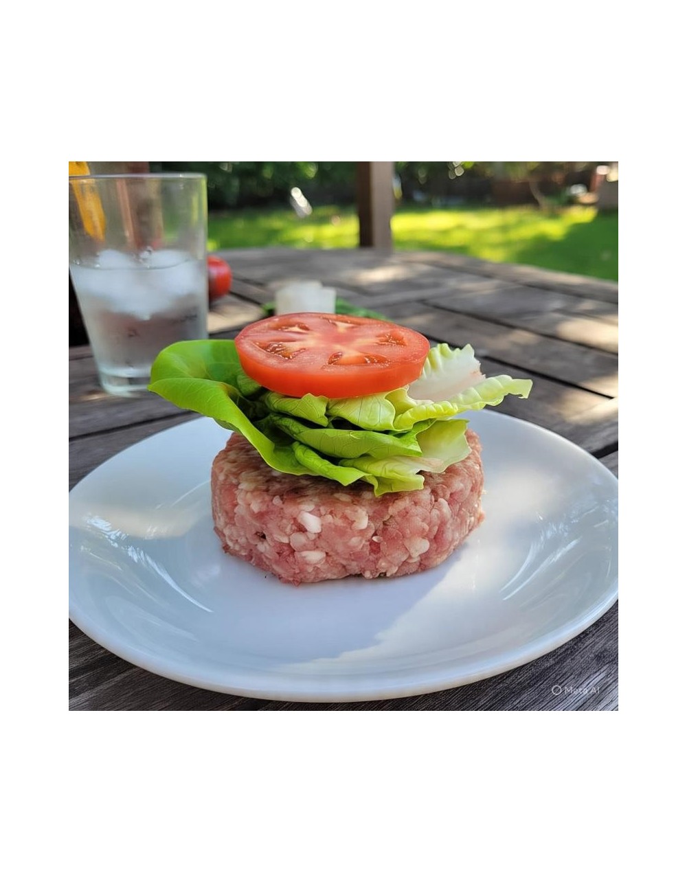 Hamburguesa de cerdo