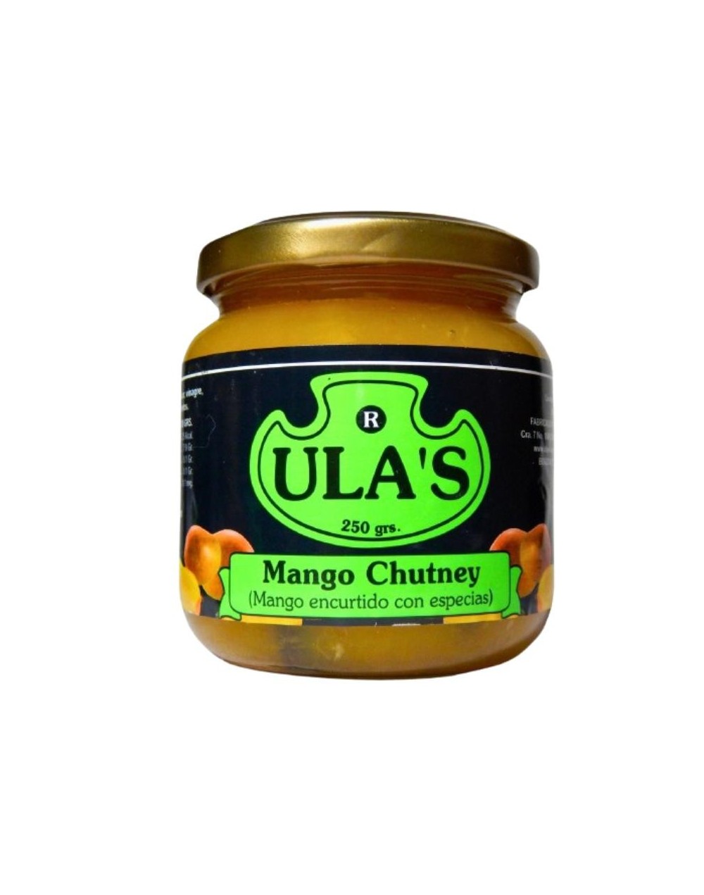Encurtido con especias Mango Chutney  250 gramos