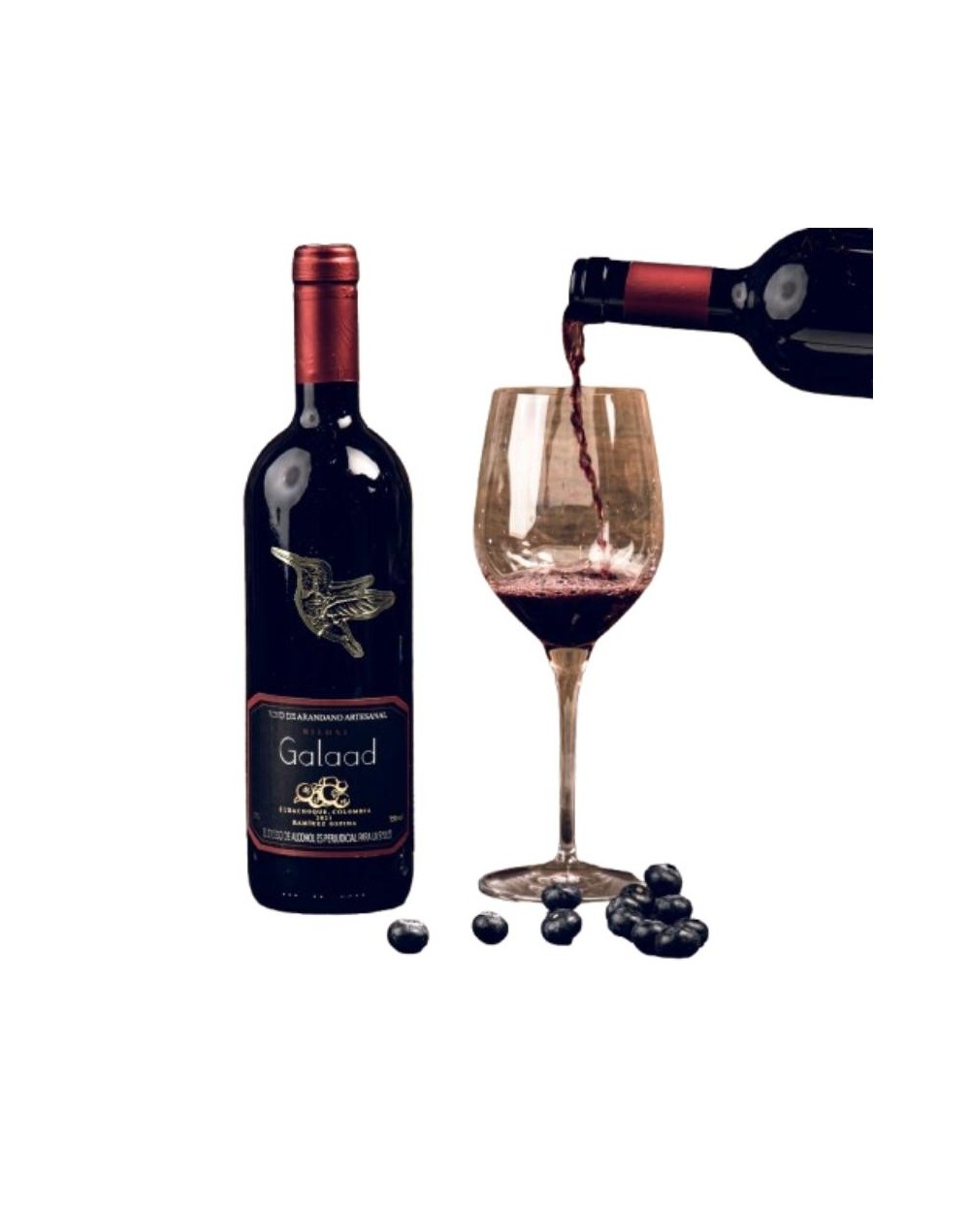 VINO DE ARANDANO ARTESANAL