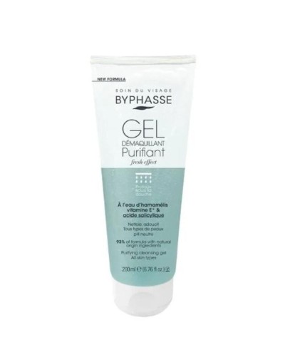 SAMY BYPHASSE GEL DEMAQUILLANT PURIFIANT FRESH EFFECT 200ML