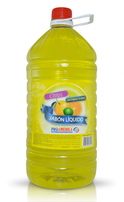 Jabón líquido para Manos Antibacterial 3800 mL Proamérica®