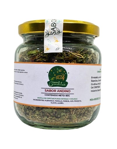 Sabor Andino x 60 gramos