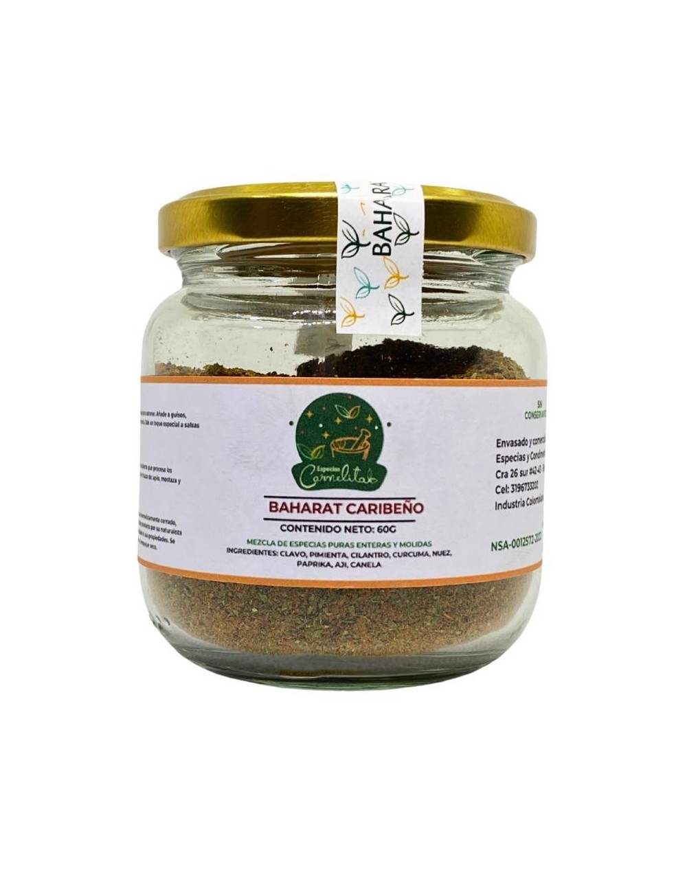 Baharat Caribeño x 60 gramos