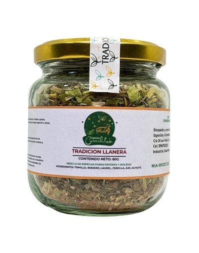 Tradición llanera x 60 gramos