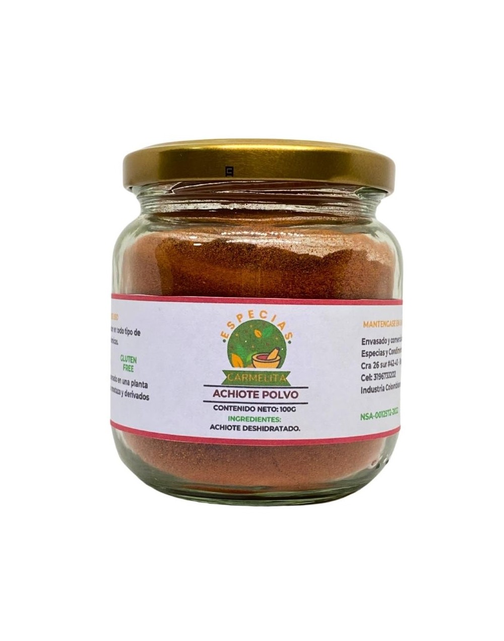 Achiote Molido x 100 gramos